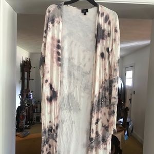 Mossimo tye-dye duster/kimono